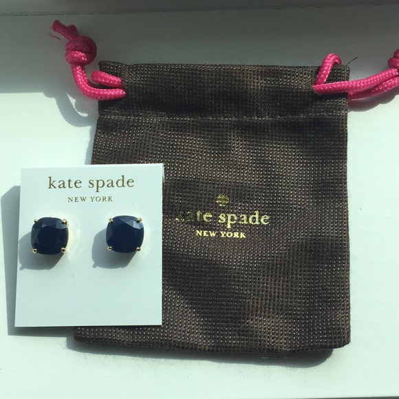 kate spade Jewelry - Kate Spade ♠️ New York earrings In Navy Blue